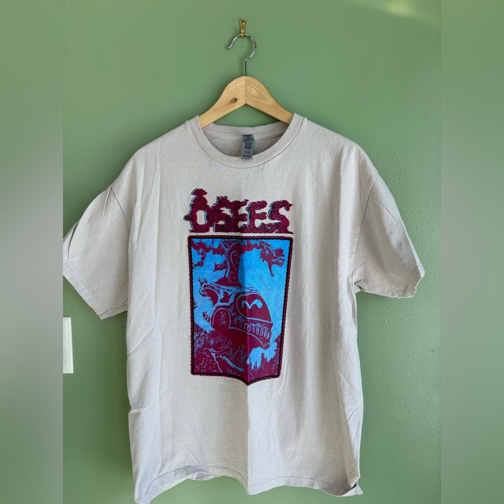 Thee oh sees (osees) band tshirt Gildan brand